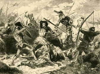 The Battle of Agincourt, 1415