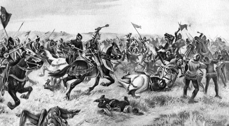 The Battle of Agincourt, 25 October 1415