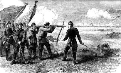 The Battle of Bull Run, Virginia, 1861