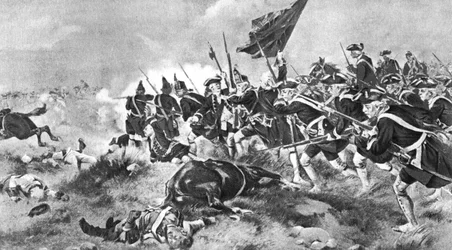 The Battle of Dettingen, 16 June 1743