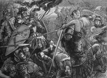The Battle of Flodden, 9 September 1513, c1880