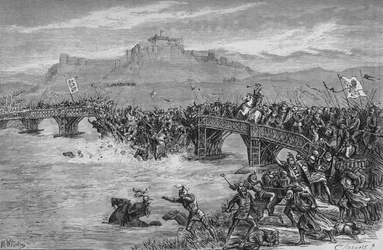 The Battle of Stirling Bridge, 11 September 1297, c1880