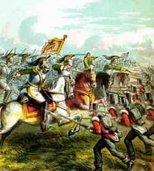 The Battle of Waterloo, 1815, c1850s