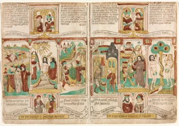 The Bible of the Poor Biblia Pauperum, Pharaoh