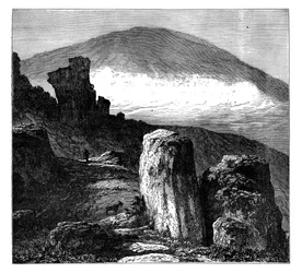 The Brocken, or Blocksberg, Harz Mountains, Germany