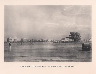 The Calcutta Cricket Ground, India, 1861-1912