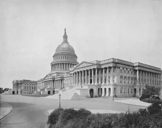 The Capitol, Washington, 19th century
