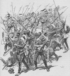 The Charge of the Austrian Lancers