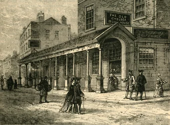The Chelsea Bun-House, 1810, c1876