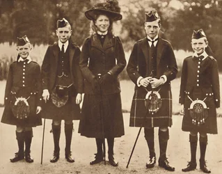 The Children of King George V and Queen Mary, c. 1910, 1937