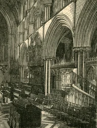 The Choir of Worcester Cathedral, 1898