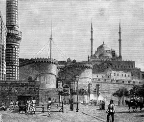 The Citadel, Cairo, Egypt, 1900