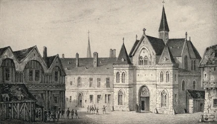 The College of Sorbonne in 1550