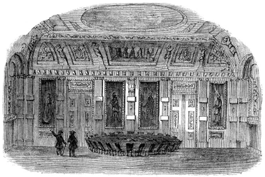 The Council Chamber at The Hague, Netherlands, 19th century