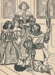 The Countess Receives The Banners, c1907