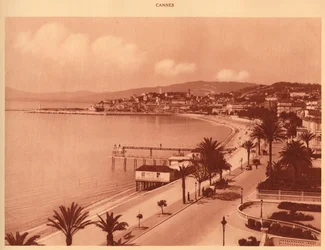 The Croisette and Mont Chevalier, Cannes