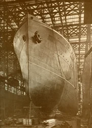 The Cunard Aurania 14,000 Tons at Newcastle-On-Tyne