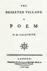The Deserted Village, A Poem