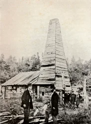 The Drake Well, Pennsylvania, America