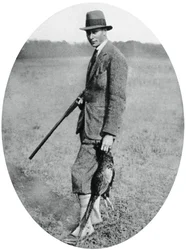 The Duke of York at a shooting party in 1922, 1937