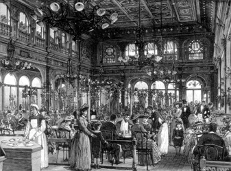 The Duval Restaurant on the Quai de Billy, Paris