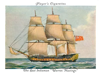 The East Indiaman Warren Hastings