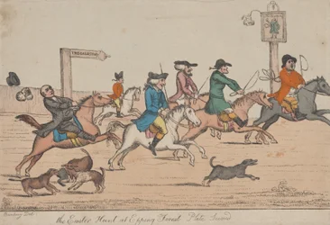 The Easter Hunt at Epping Forest, Plate Second