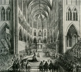 The Enthroning of King Charles II, 1902.