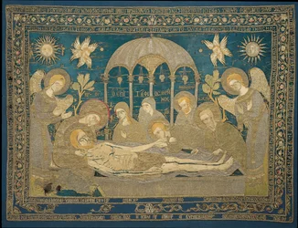 The Entombment Altar embroidery