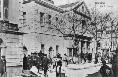 The Exchange, Gibraltar, 20th century