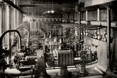 The First Parsons Turbo-Electric Generating Station
