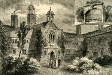 The Fishmongers Almshouses in 1850