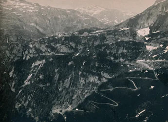 The Flaam Valley, Looking Towards Vatnehalsen