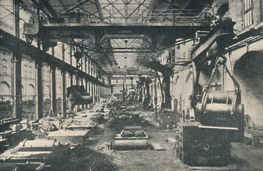 The Foundry at Swindon Works, c1917