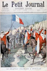 The French Flag in In Salah, Algeria