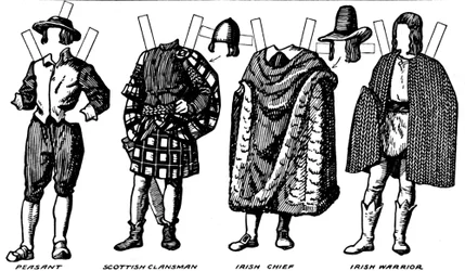 The Gallery of British Costume: Dress Worn in the Late Sixteenth Century, c. 1934