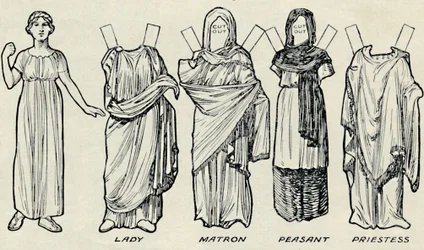 The Gallery of Historic Costume: What The Britons and Romans Used To Wear