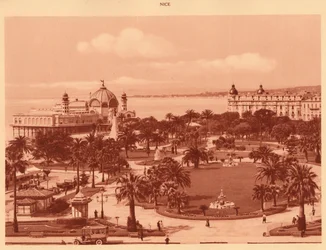 The Gardens Seen from the Casino, Nice