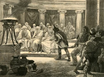 The Gauls in Rome, 1890