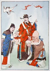 The Gods of Happiness, Office and Longevity