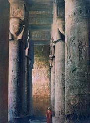 Grand Hall, Temple of Hathor, Dendera, Egypt, 20th Century