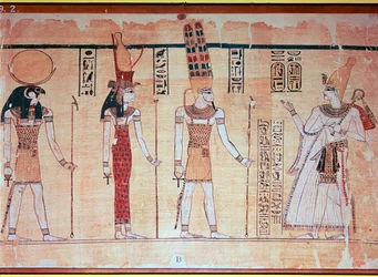 The Great Harris Papyrus, from Thebes, Egypt, Reign of Ramesses IV