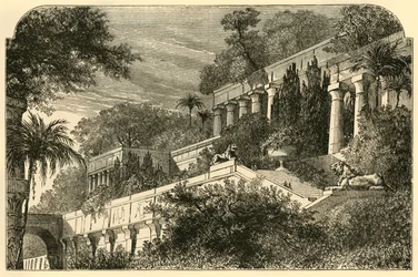 The Hanging Gardens of Ancient Babylon, 1890