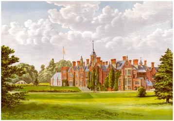 The Hendre, Monmouthshire, Wales, Home of the Rolls Family