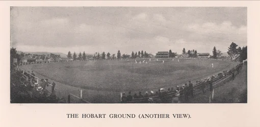 The Hobart Cricket Ground, Tasmania, Australia
