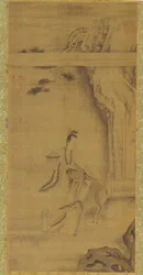 The Immortal Ma Gu with a Deer