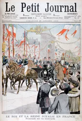The King and Queen of Italy in France, 1903