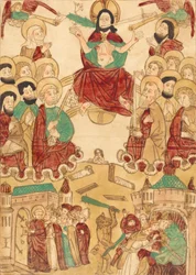 The Last Judgment with the Apostles, c. 1460