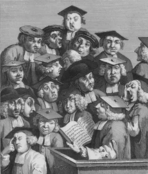 The Lecture, 1736, 1830s