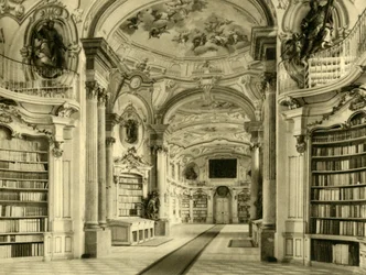 The Library, Admont Abbey, Austria